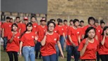 800 sinh viên Hải Phòng nhảy Flashmod khai hội ‘Tôi là sinh viên 2013’